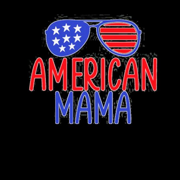American mama red white blue aviator glasses preview