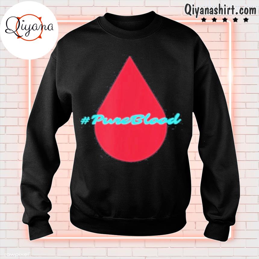 #pureblood pure blood movement tee s sweatshirt-black