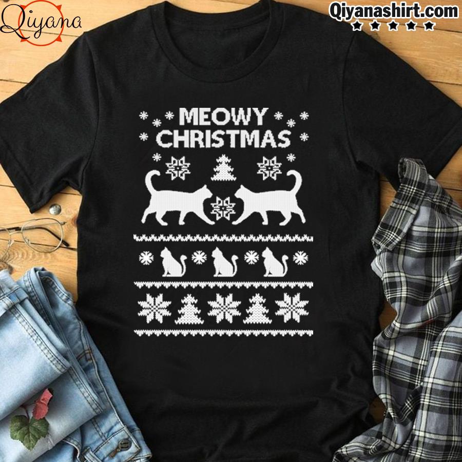 meowy christmas shirt