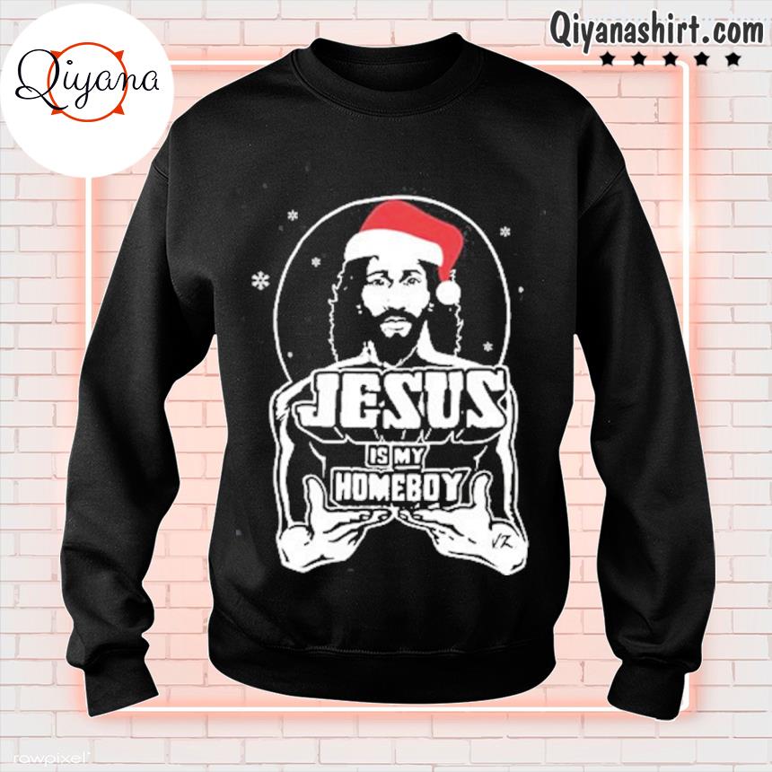 Jesus is my hot sale homeboy christmas sweater