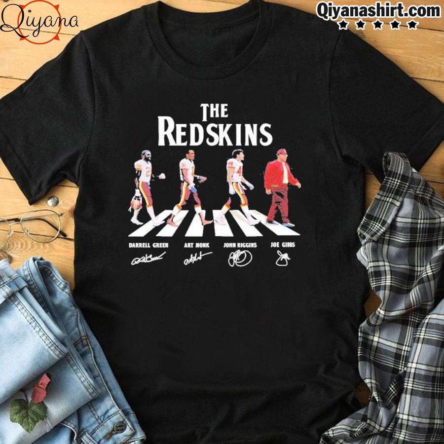 Funny the Redskins Darrell Green Art Monk John Riggins and Joe Gibbs  Signature shirt, hoodie, sweater, longsleeve and V-neck T-shirt