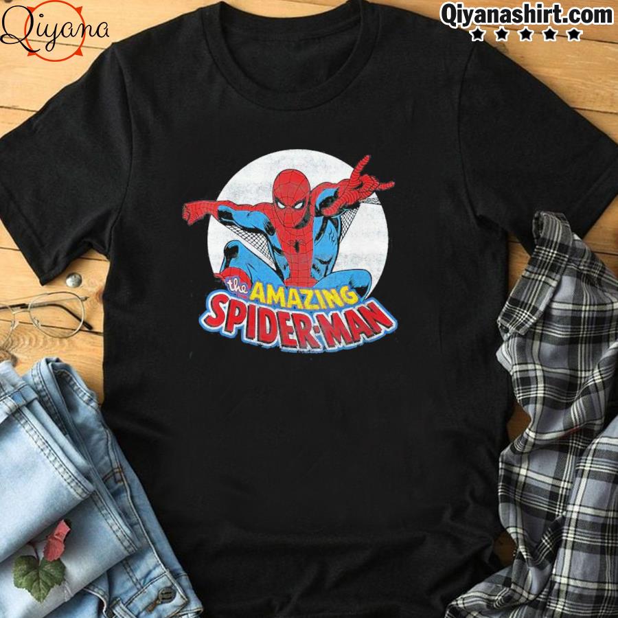Logoshirt Kids Shirt Marvel-The Amazing Spider-Man Mask Camiseta para Niños