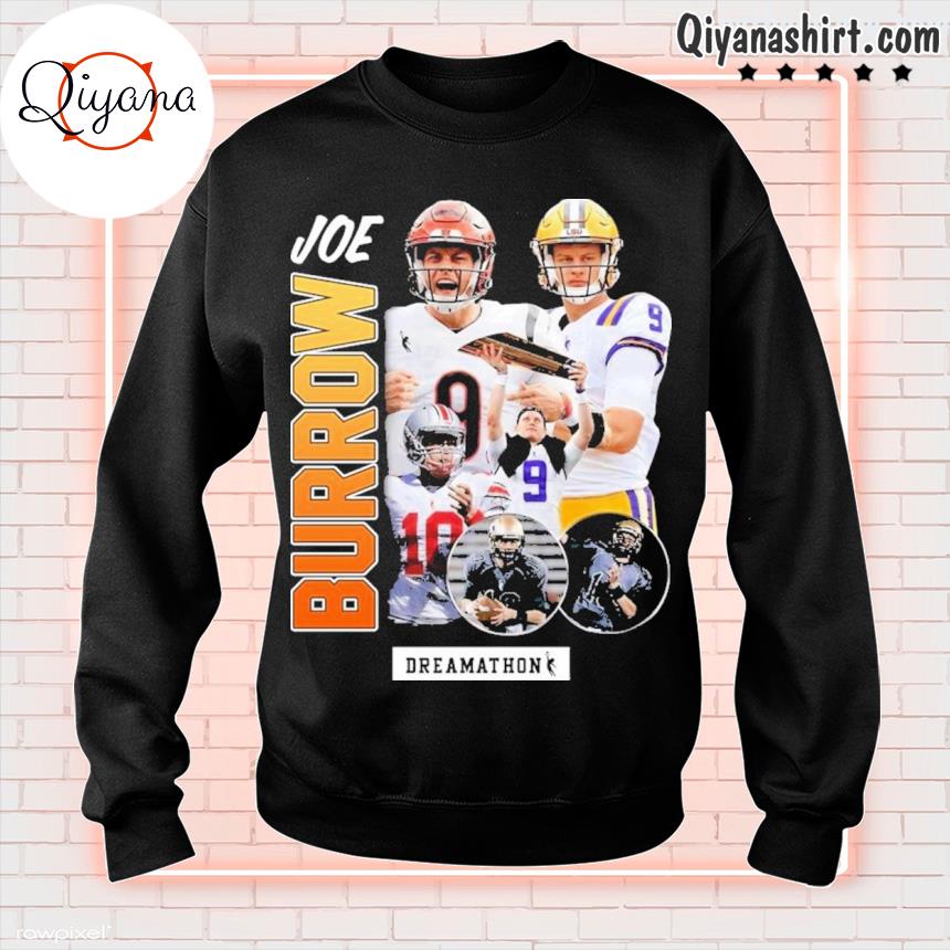 Ja'marr Chase Wearing Joe Burrow Dreamathon Shirt, hoodie, sweater and long  sleeve