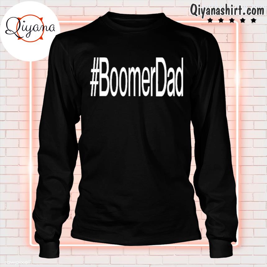 #Boomerdad Shirt longsleve-black