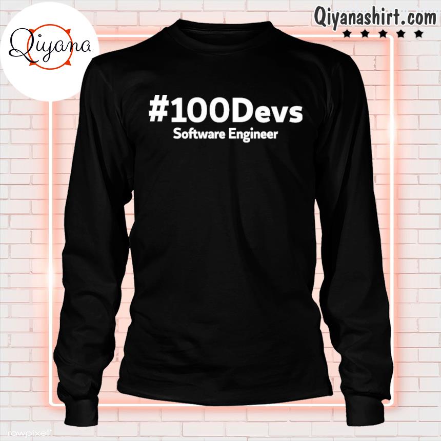 #100devs software engineer ashley dunnaway longsleve-black