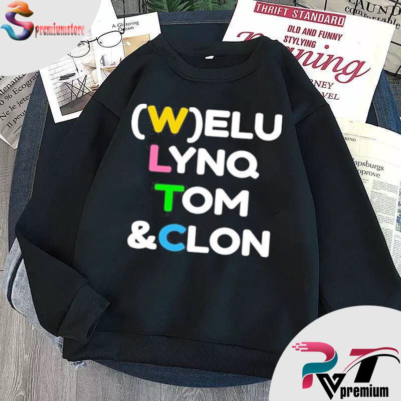 (w)elu lynq tom and clon s sweatshirt-black