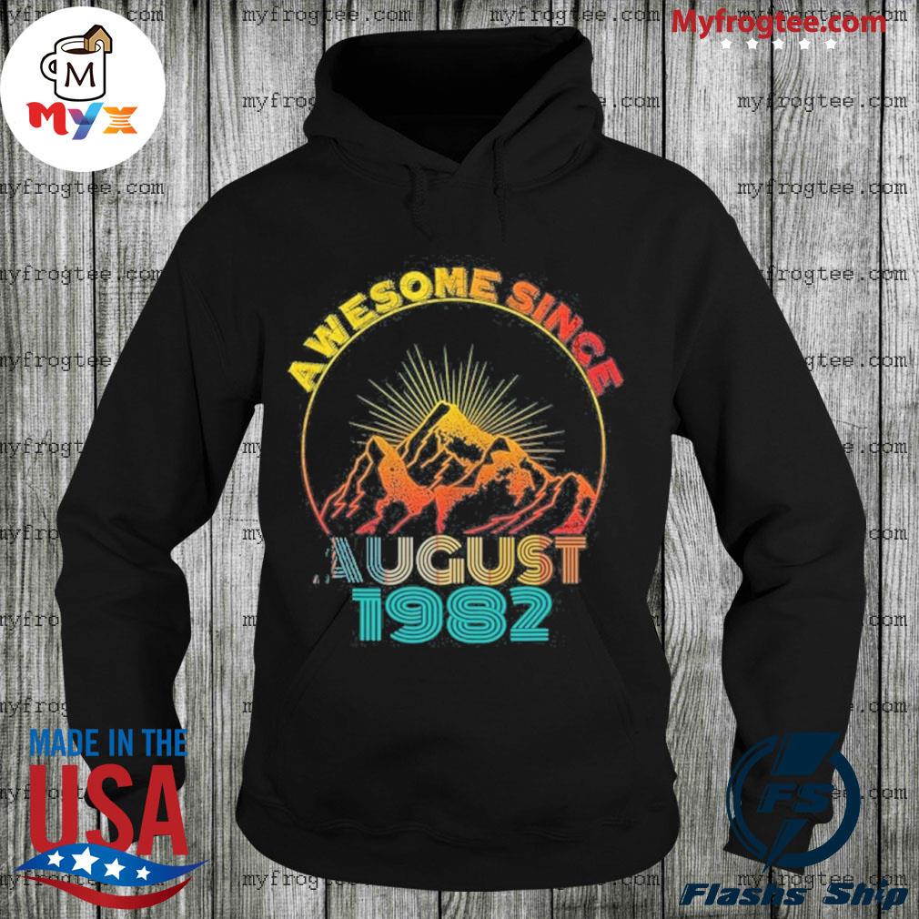 Awesome since august 1982 39yearold 39th birthday boy girl s Hoodie