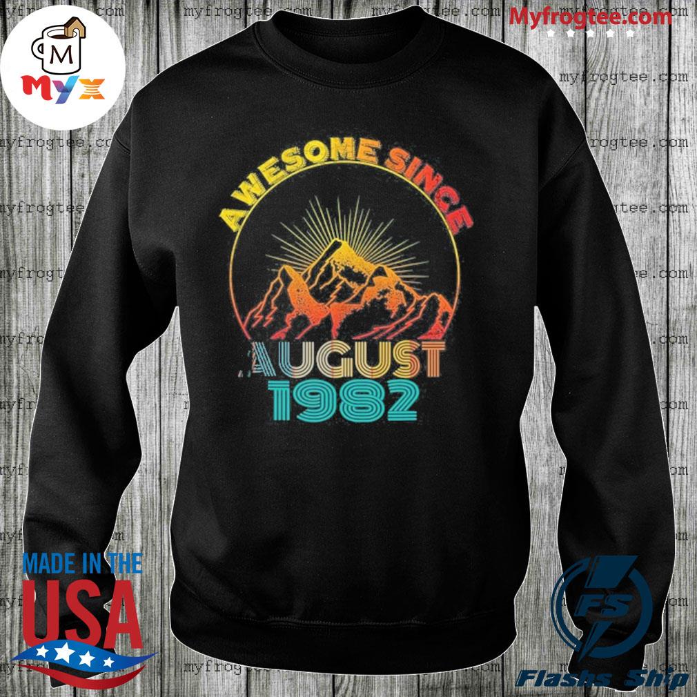 Awesome since august 1982 39yearold 39th birthday boy girl s Sweater