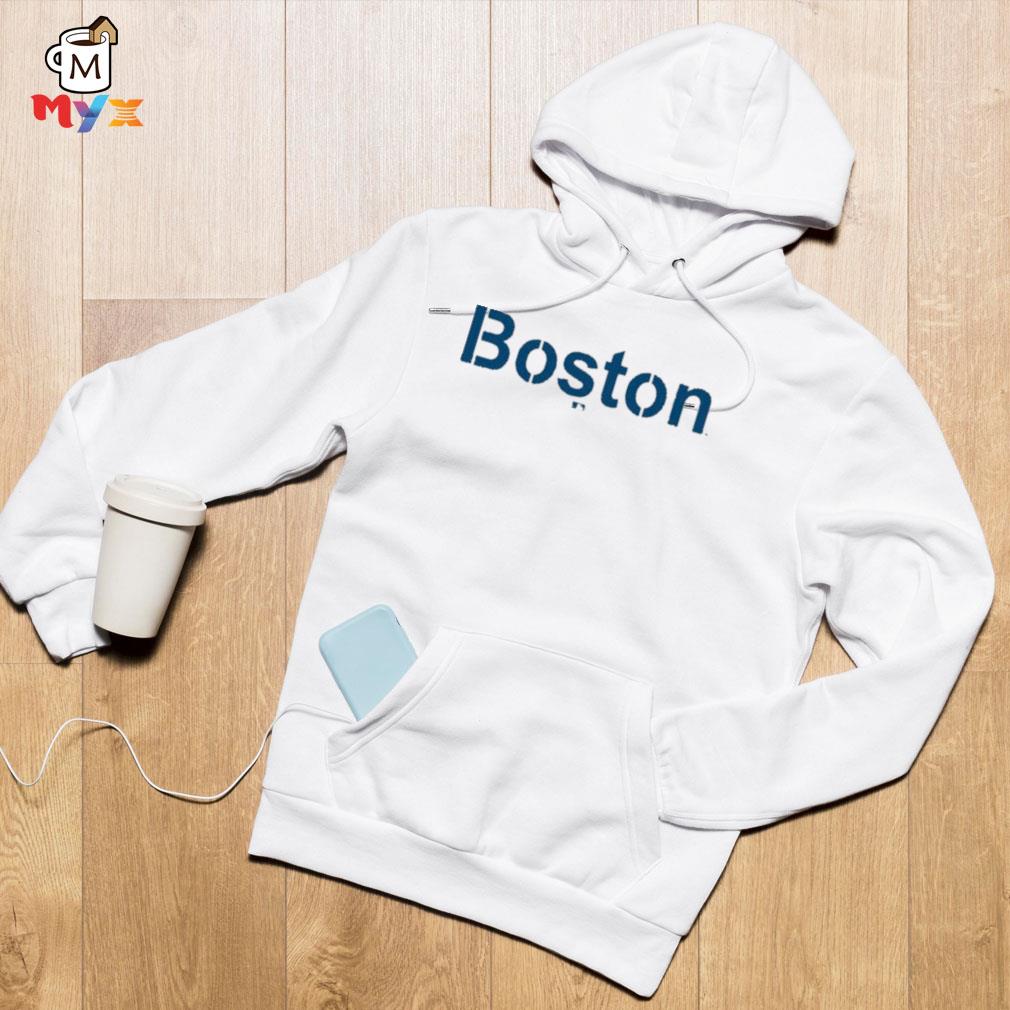 yellow boston red sox sweatshirt