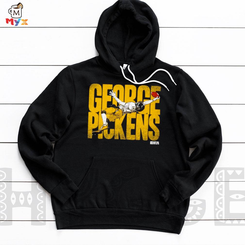 George pickens Pittsburgh one hand catch bold s Hoodie