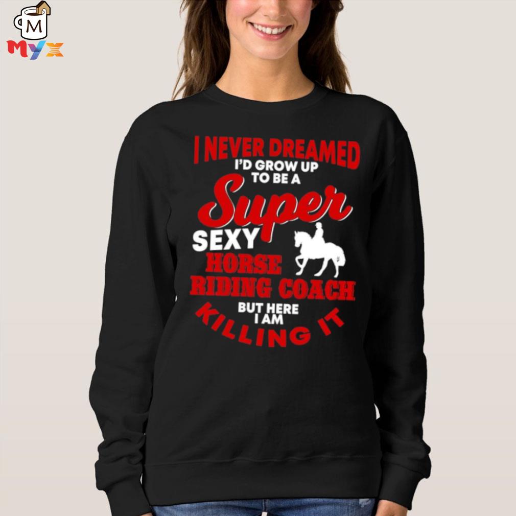 coach horse sweater