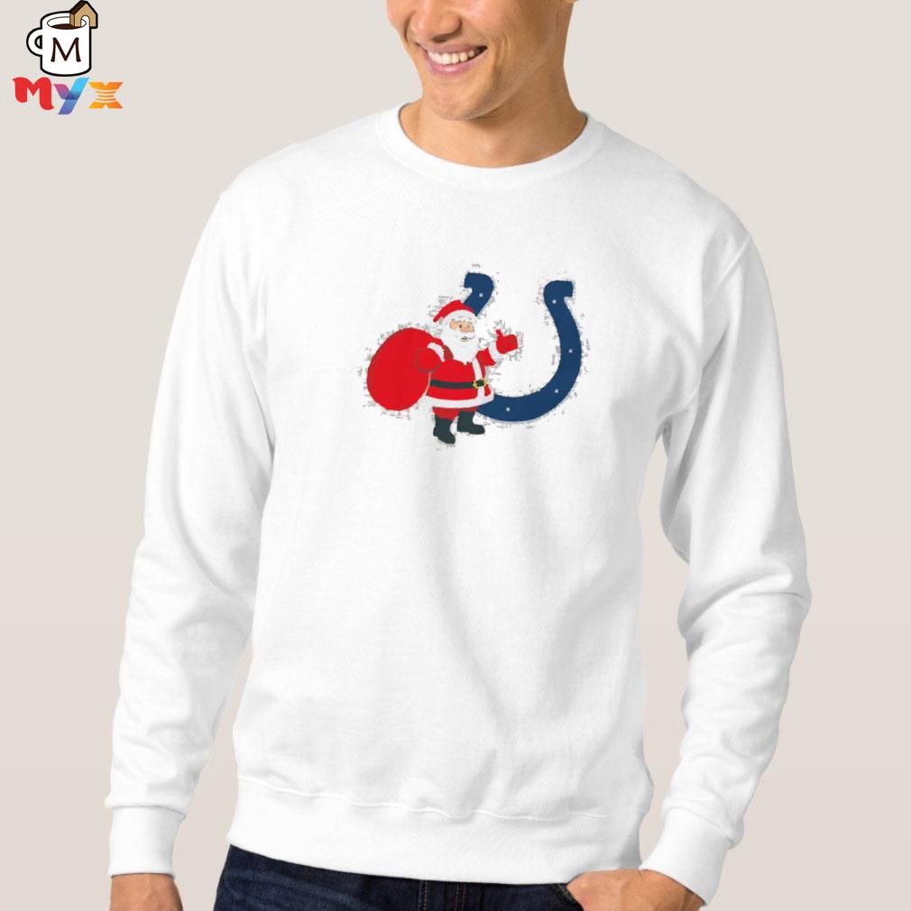 Indianapolis colts NFL santa claus Christmas s Sweater