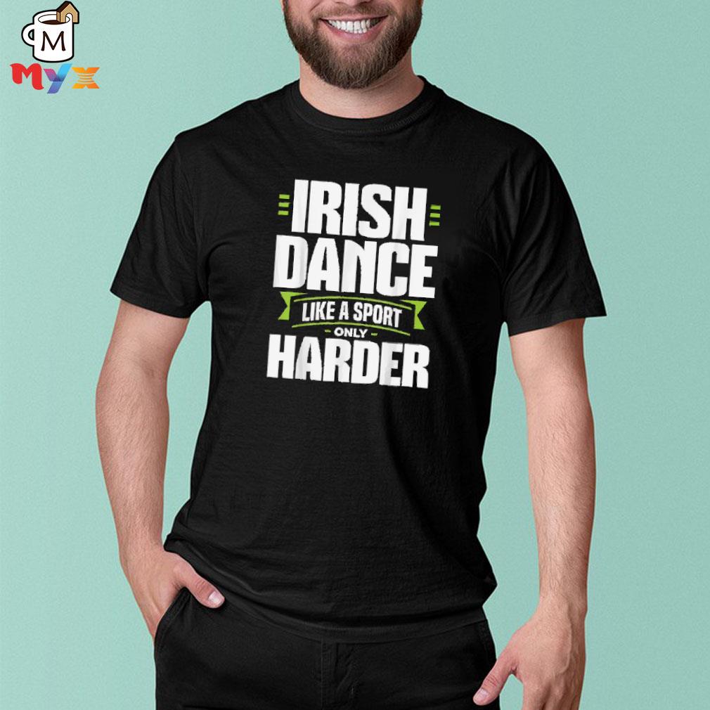 Irish dancing sport only dance shirt