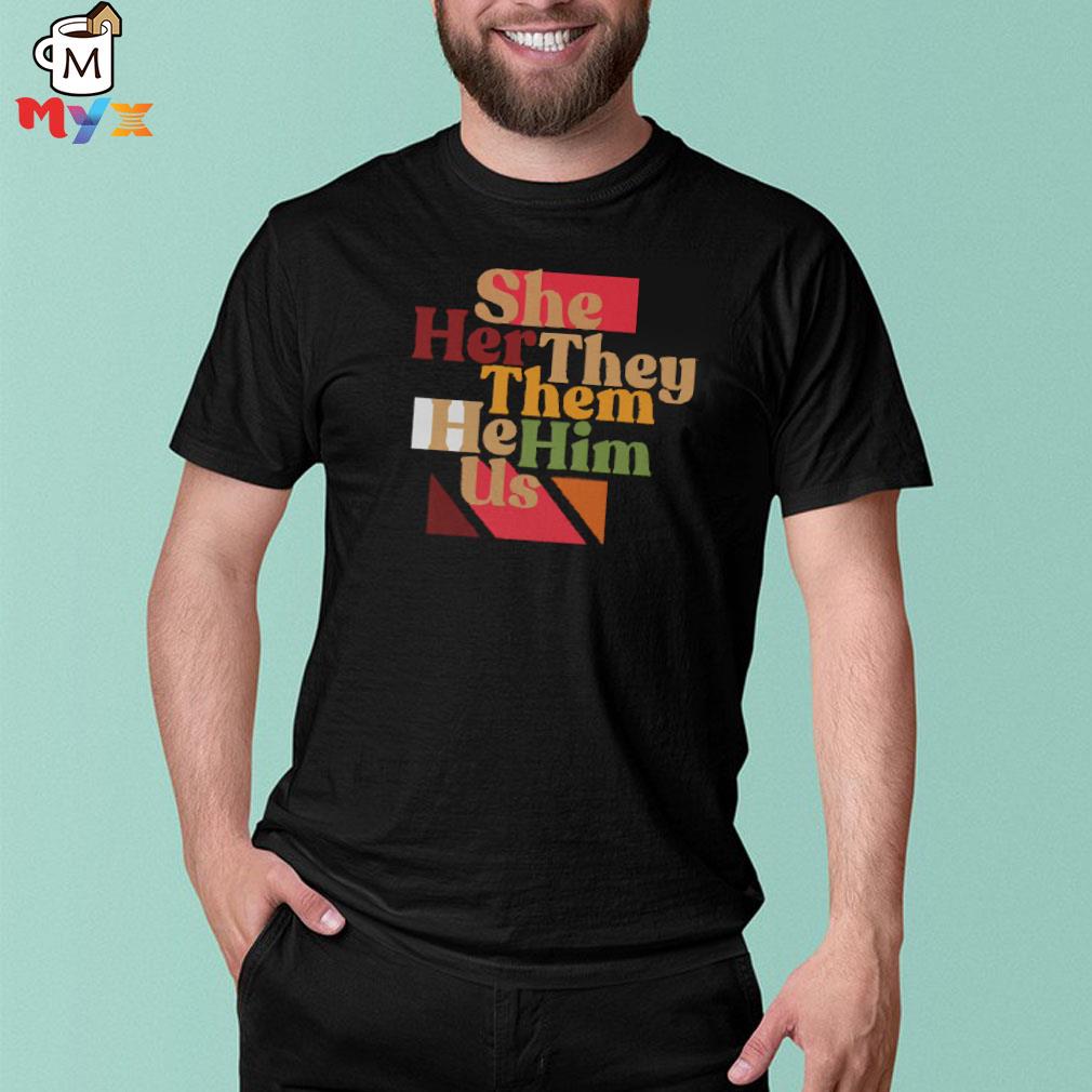 Libs of tiktok she her they them he him us limited edition classic red libsoftiktok shirt