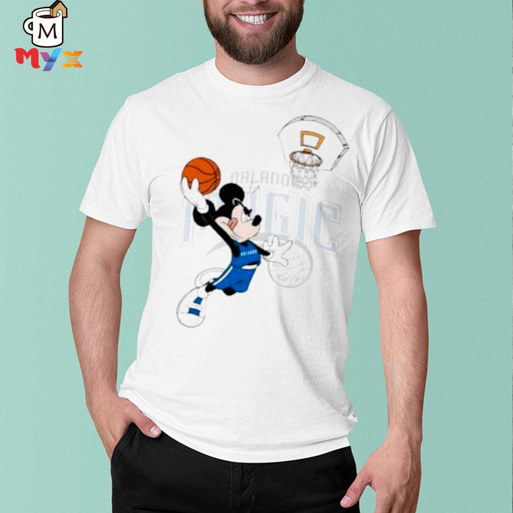 Mickey mouse basketball orlando magic shirt