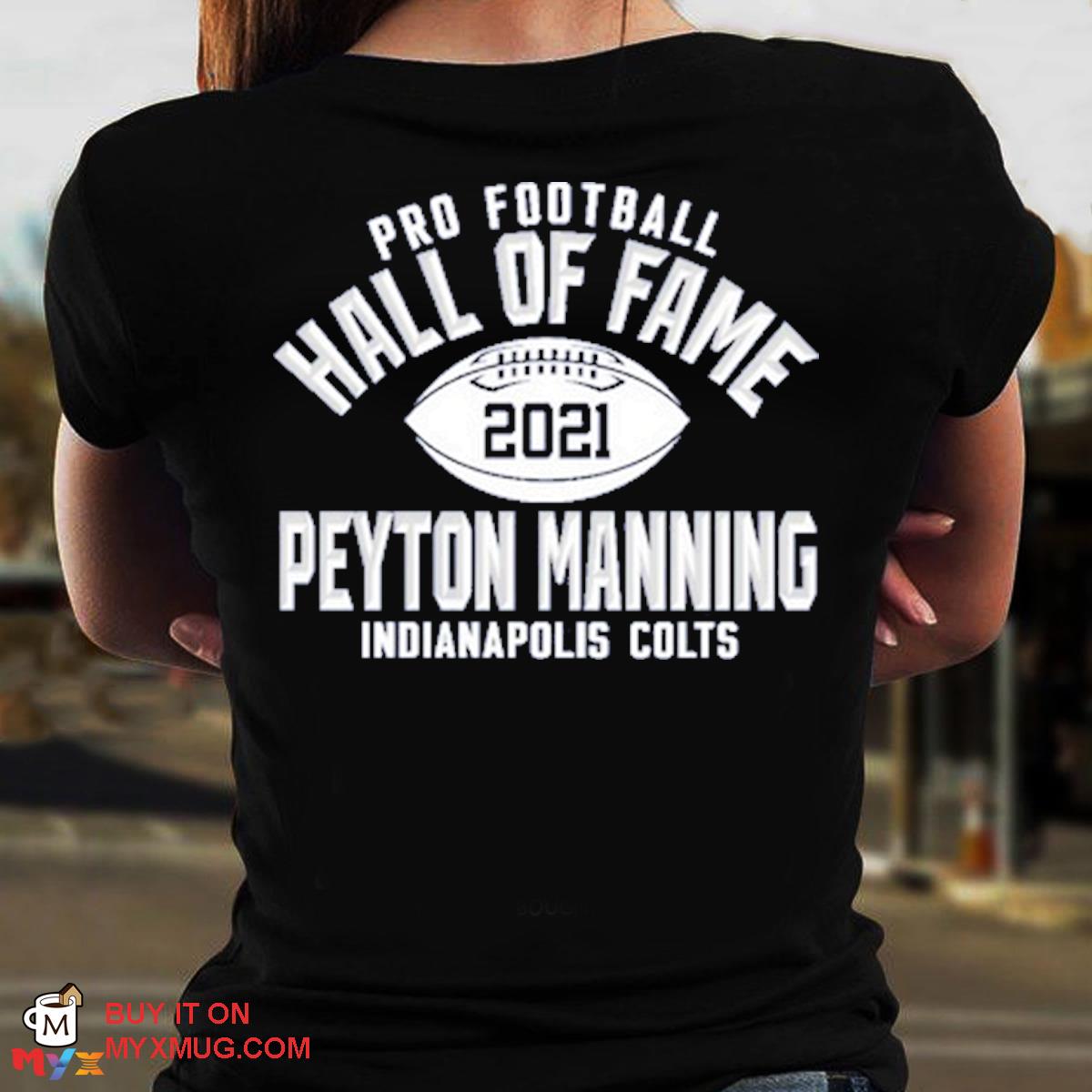 peyton manning hall of fame shirt