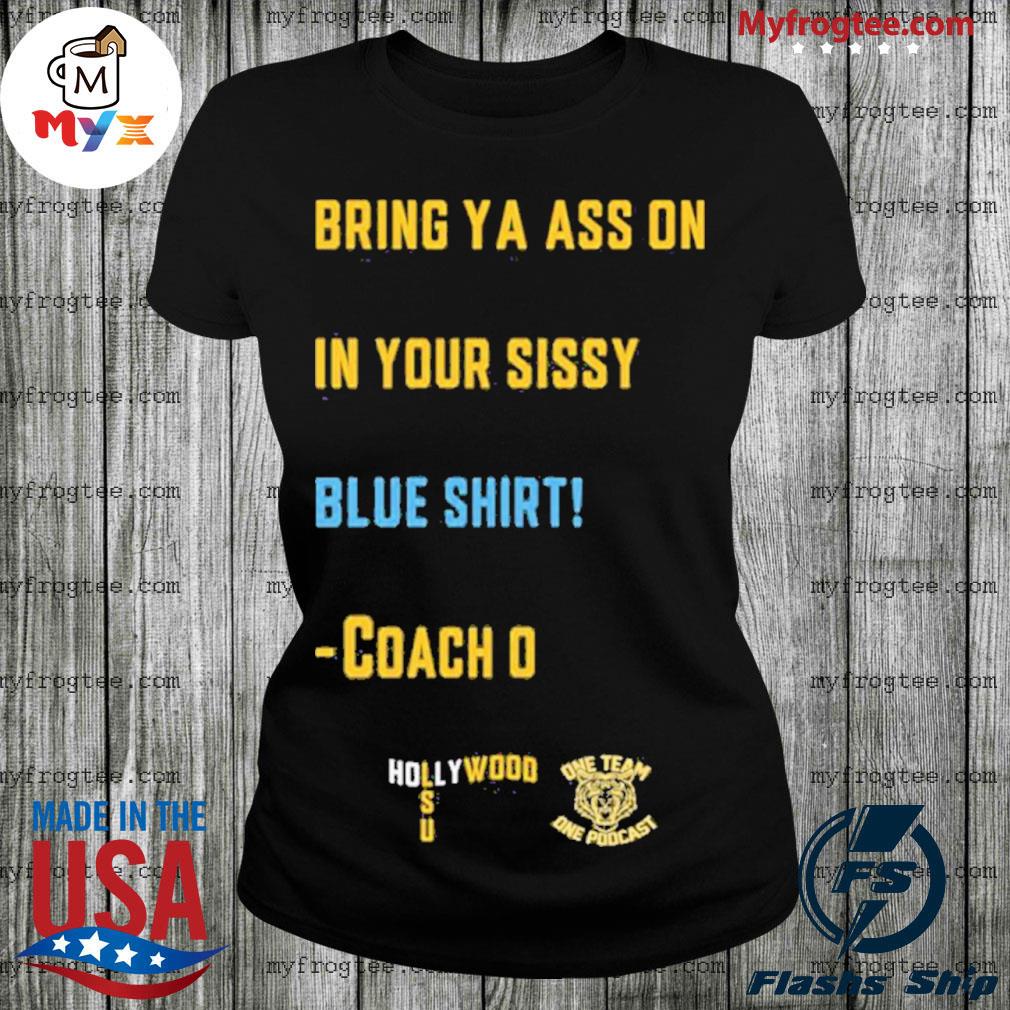 coach o blue shirt