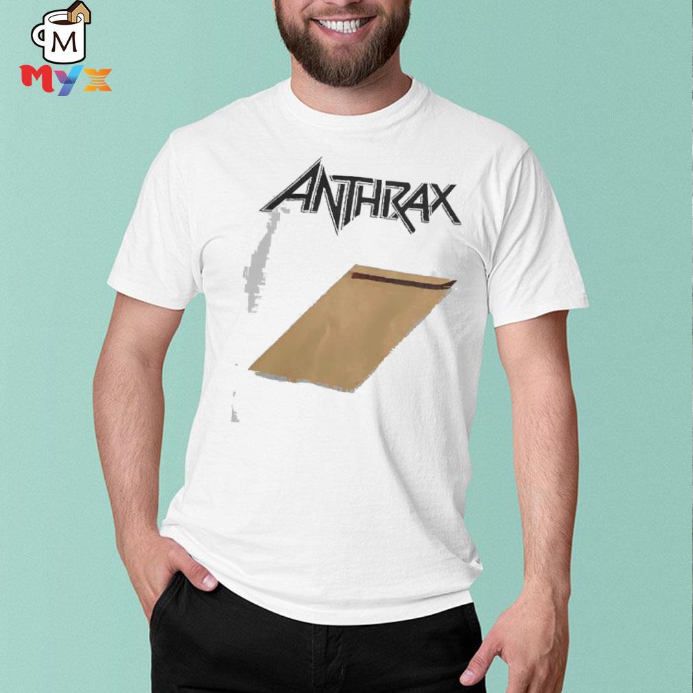 Thtgohard anthrax deadly metal band shirt